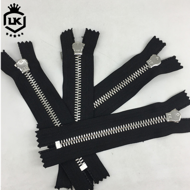 Lanke Aluminium Zipper With DTM Zipper Tape Black Alum Zips Use for Aluminium Foil Resealable Zipper Bag