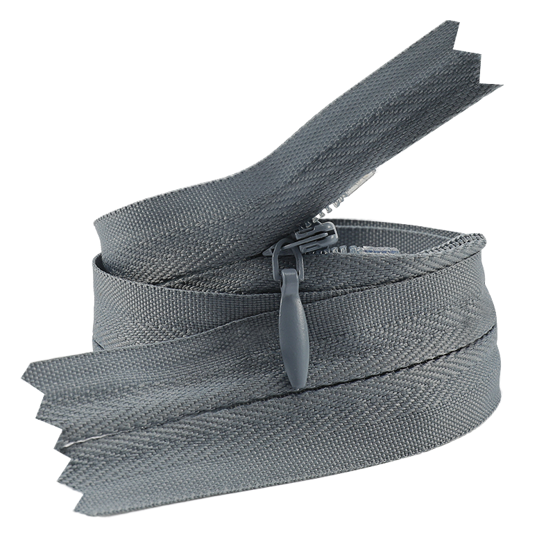 Garment Accessories #3 #5 All Color Custom Cloth Nylon Zipper Close Open End Lace Tape Invisible Zipper for Clothes
