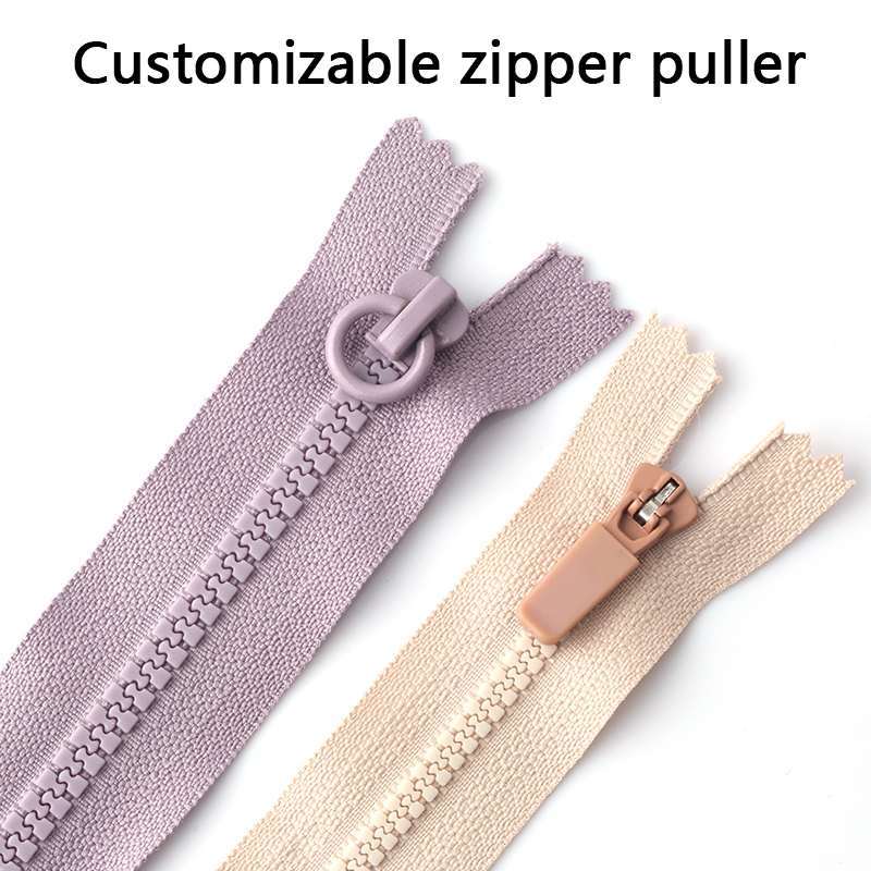Zipper Manufacturer Custom Color #5 #7 Cremallera Plastic Resin Zipper Open End 60cm Plastic Zipper