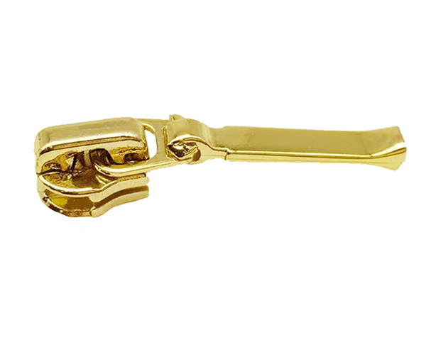 Hengda Factory Customized Regular Zipper Puller champagne Gold Puller No 5 Zipper Pull Light Gold