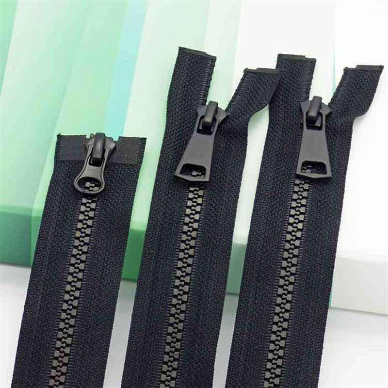 Factory Supply TPU Waterproof Plastic Zipper for Sport Wear and Coats