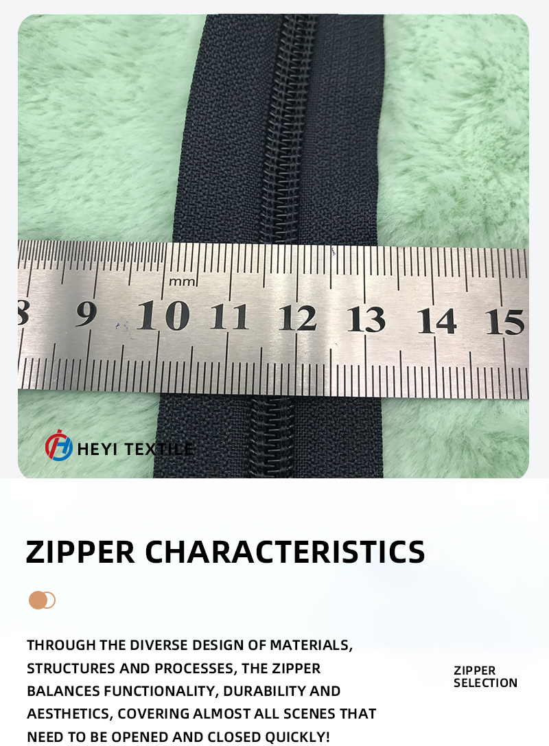 Nylon OPEN-END ZIPPER Detail 4