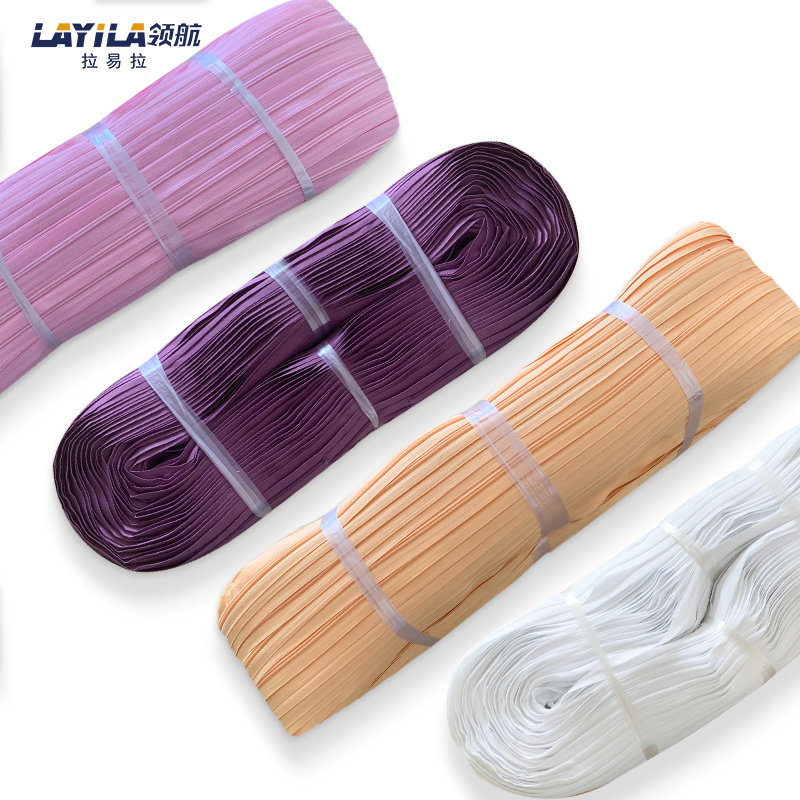 Invisible Zipper Long Chain Nylon Zipper in Rolls