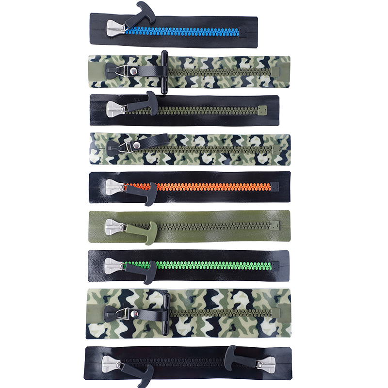 6# 4cm IPX8 Waterproof Airtight Hermetic Laminated TPU Double Closed-End Zipper Non-Lock Slider SGS Certified for Sportswear