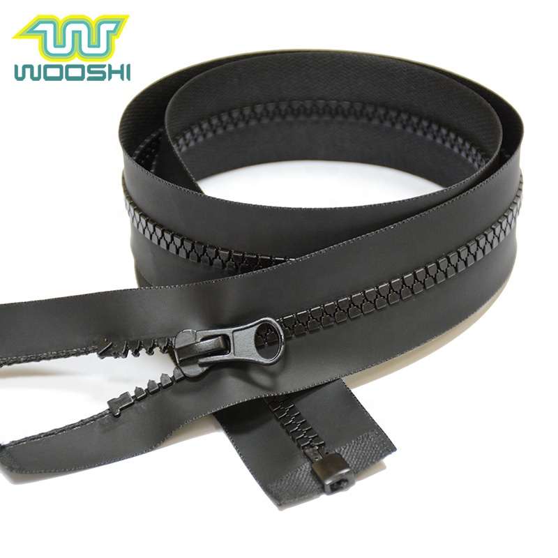Heat Discoloration Vislon Zipper Thermochromic Plastic Zipper Resin Zipper