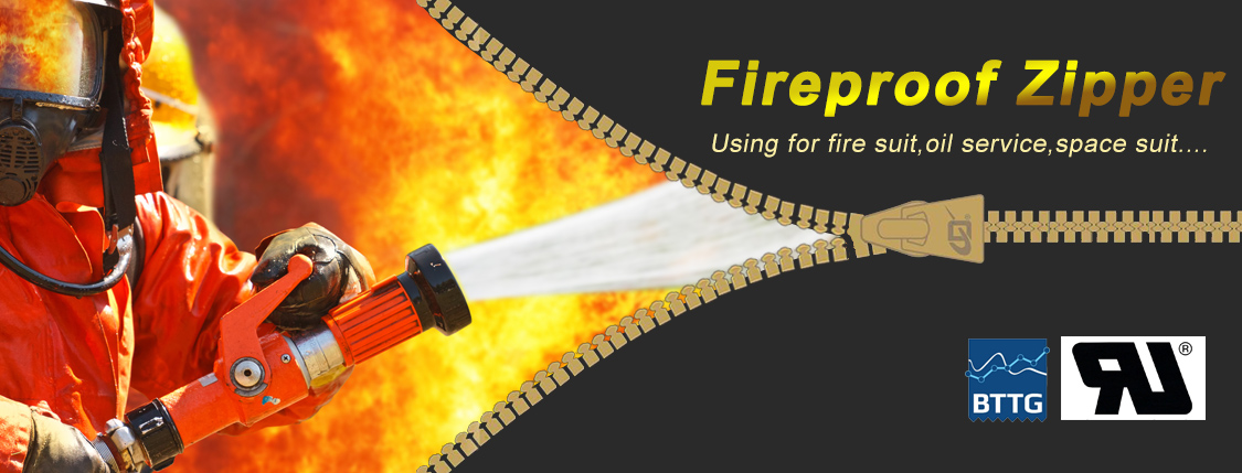 UL Certificate Flame Retardant Plastic Zipper