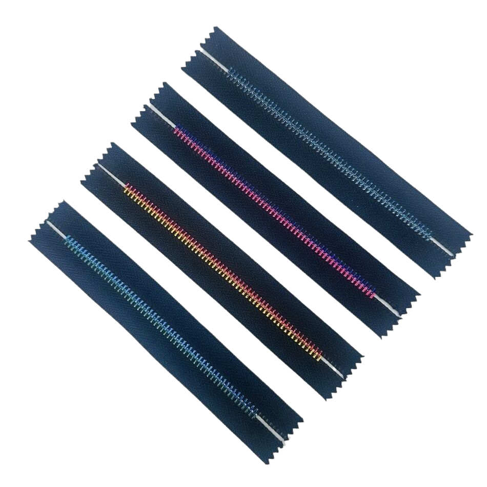 Customization 5# Brass Zipper Teeth Close End Open End Two Way Custom Metal Zippers for Clothing Bags Luggage