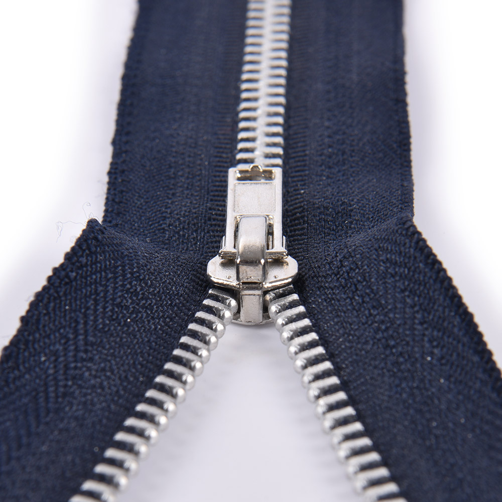 Wholesale Factory Custom 4# Metal Zipper Close End Aluminum Zips for Backpacks