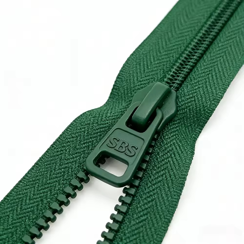 Custom Logo SBS Nylon Open-end Zipper #3/#5/#8 for Clothes Garment Bags Pockets-Durable Colorful High Tensile Strength