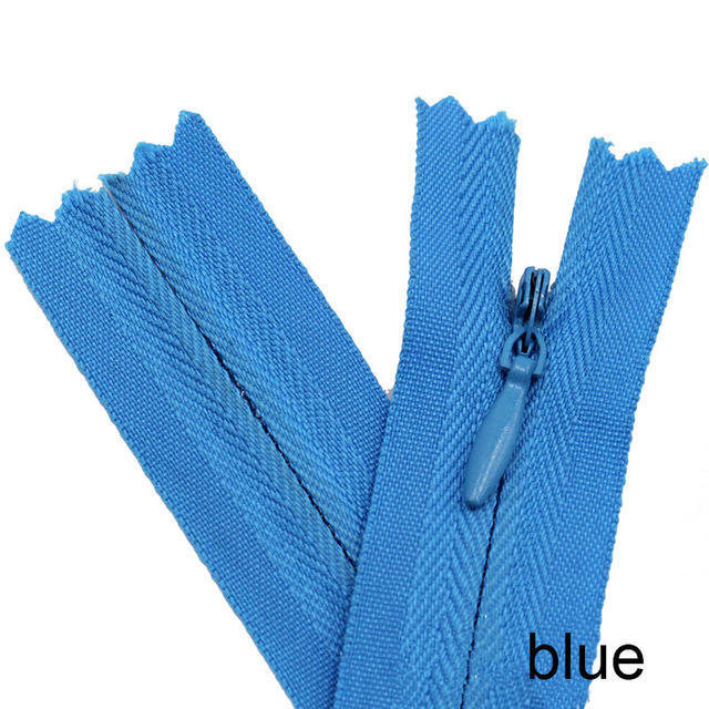 Top End Invisible Nylon Zipper High Quality Teardrop Head Custom Length Close End Color For Women Dress Mattress Hiking Bags