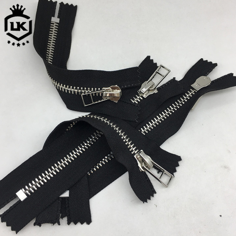 Lanke Aluminium Zipper With DTM Zipper Tape Black Alum Zips Use for Aluminium Foil Resealable Zipper Bag