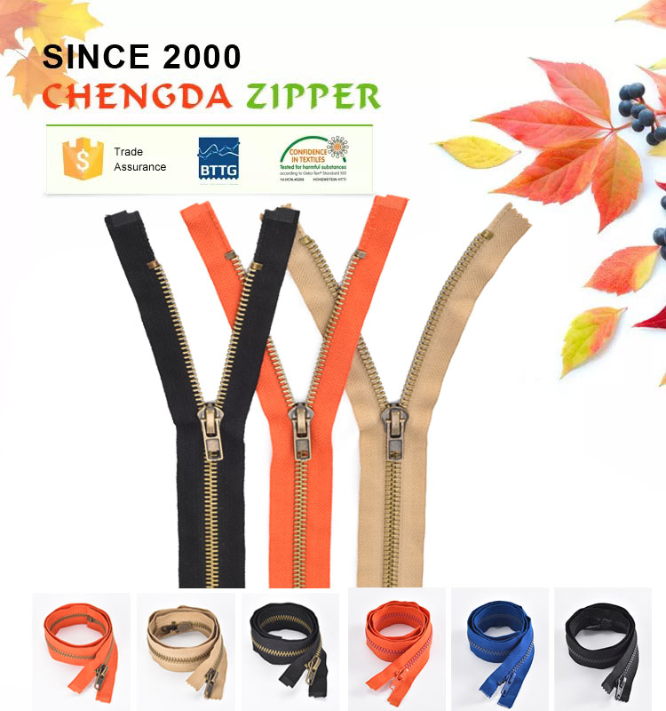 Metal Zipper Fireproof Zipper OPEN END Zipper