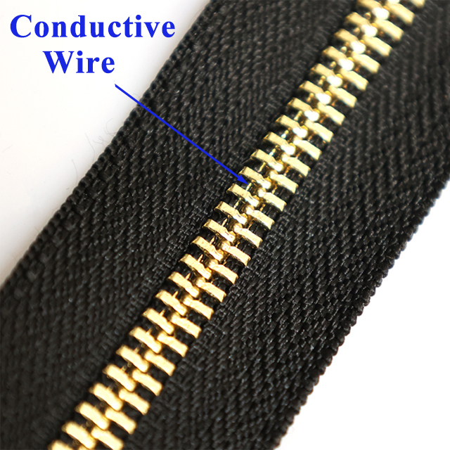 5# 8# Fermeture Eclaire Aluminium Y Teeth Giant Metal Long Chain Metal Zipper Jeans Stock Lot for Clothing Overcoat Yg Zippers