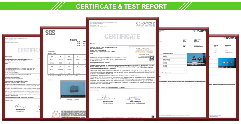 Certificates