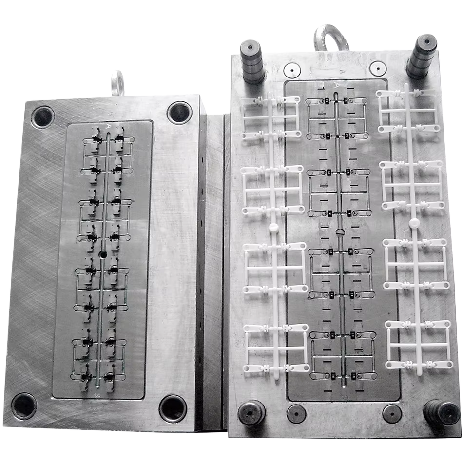 Price Custom Zipper Slider Making Mould Molding Tools Pvc Molded Components Plastic Injection Zipper Slider Used Mold For Sale