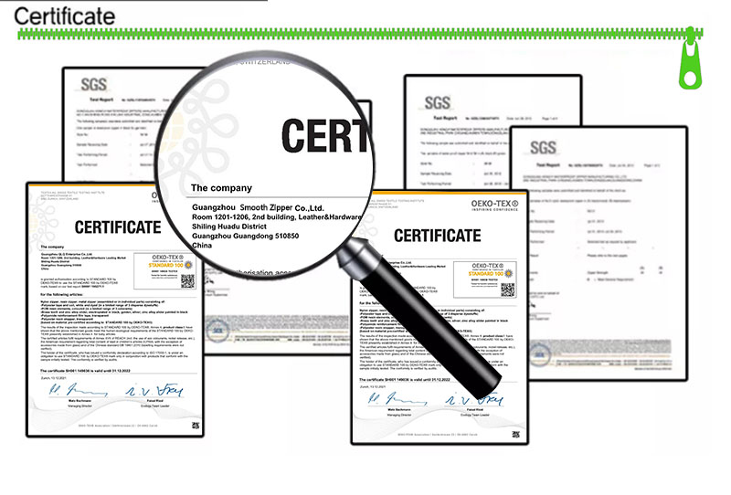 Factory Certificate