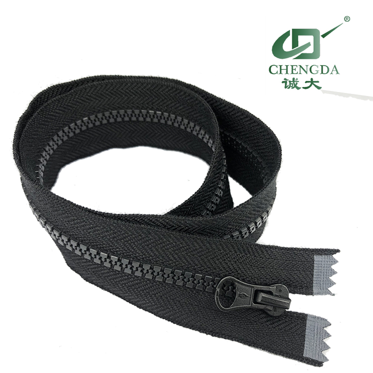 CHENGDA Custom Fireproof Fire Resistant Metal Zipper Flame Retardant Metal Zipper For Fire Suit