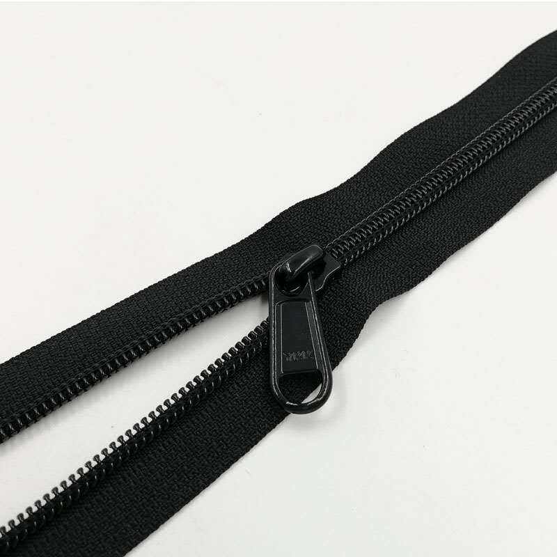 Plastic Teeth Zipper Resin Zipper Opening Open Tail Closed Tail Closed Wholesale Injection Molding Plastic