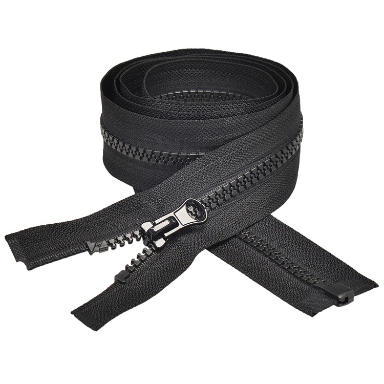 Cheap Resin Zipper Plastic Molded Zipper for Coat Clothing