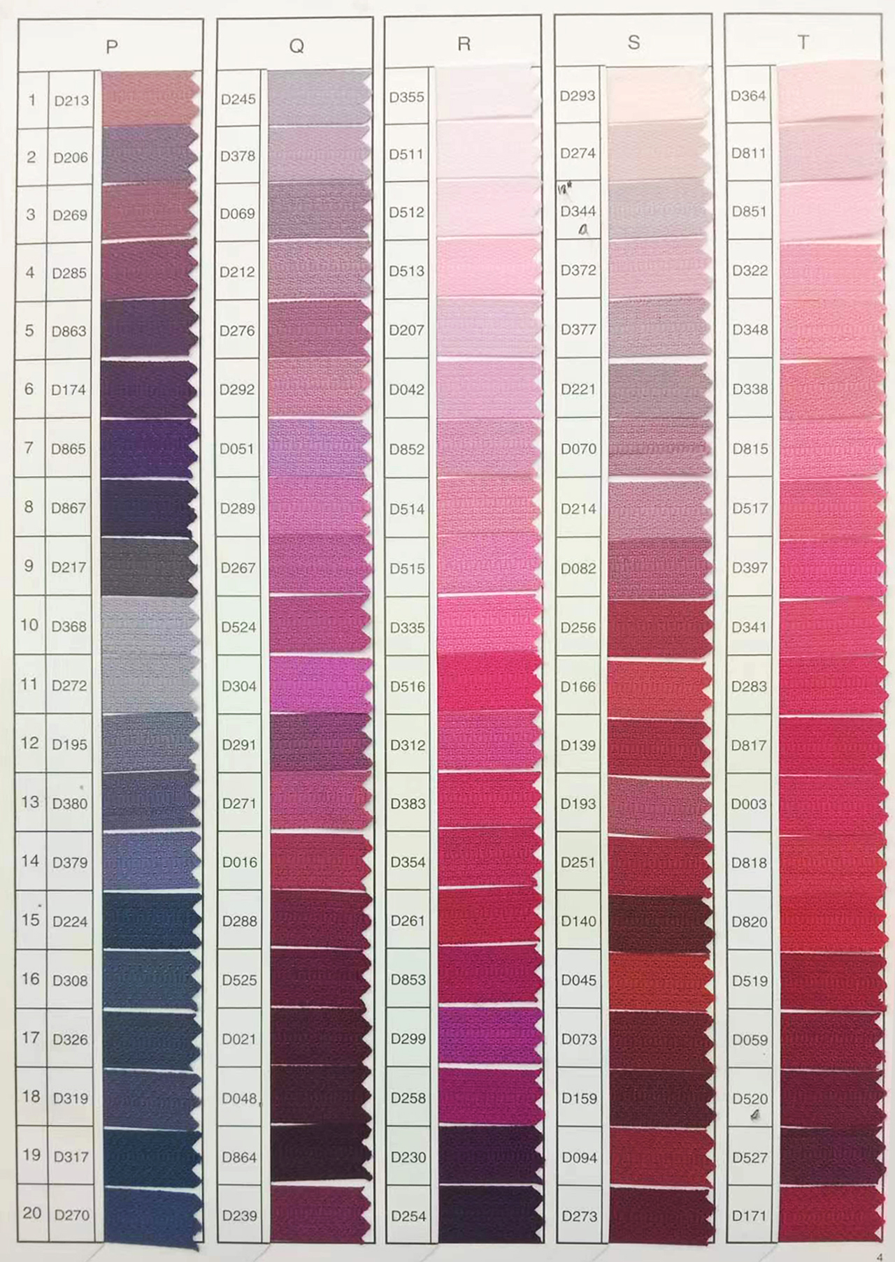 Color Card 4