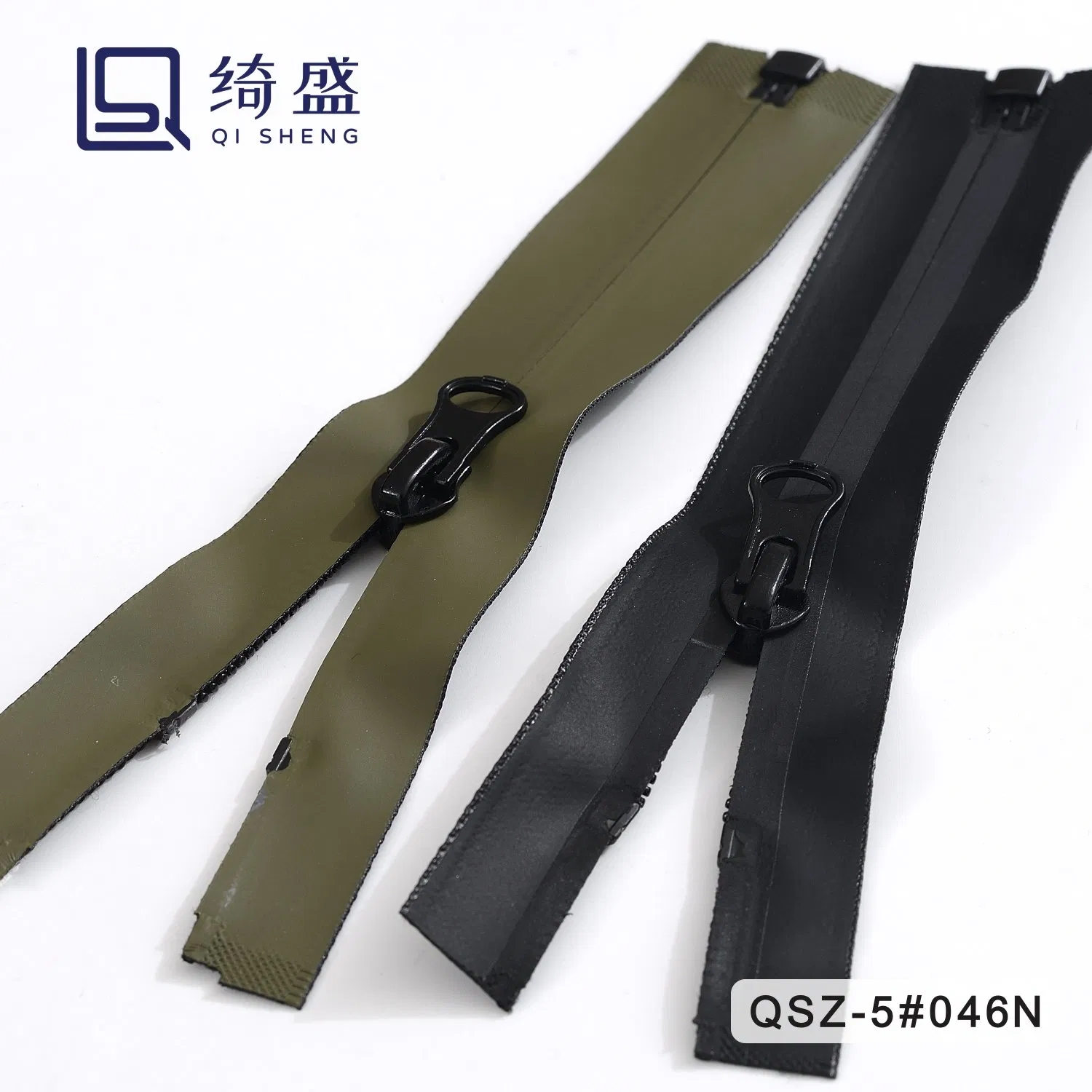 Waterproof Multi-Color PU PVC TPU Jacket 3#5# Nylon Zipper
