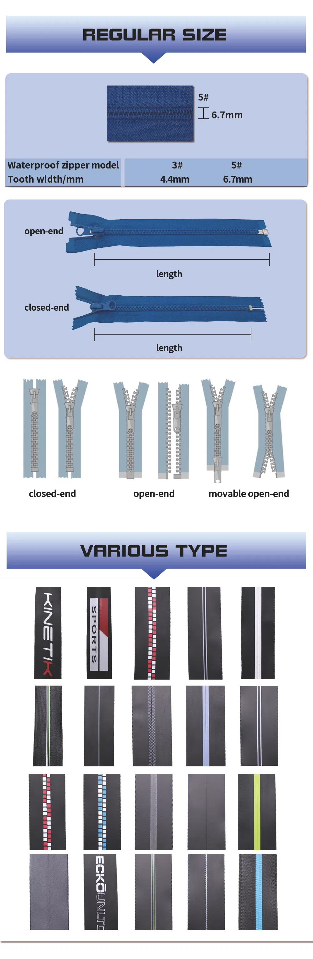 Specification Chart