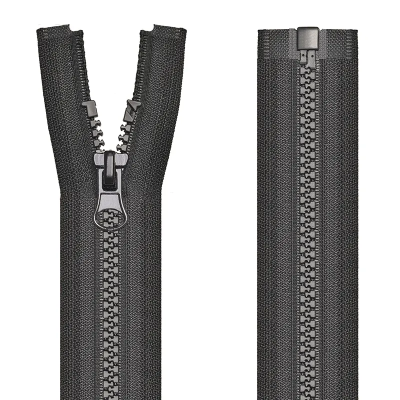Hot Selling No. 5 Air Tight Waterproof Zipper Toothless Double Closed Tail Pocket EVA Zipper Strip Ski Suit Zipper