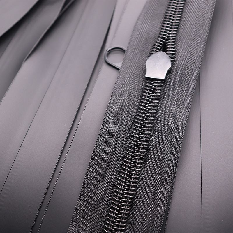 10# TPU Long Chain Waterproof Nylon Zipper Black Water Assistant Zipper for Tent 5# 8# Waterproof Zipper Roll