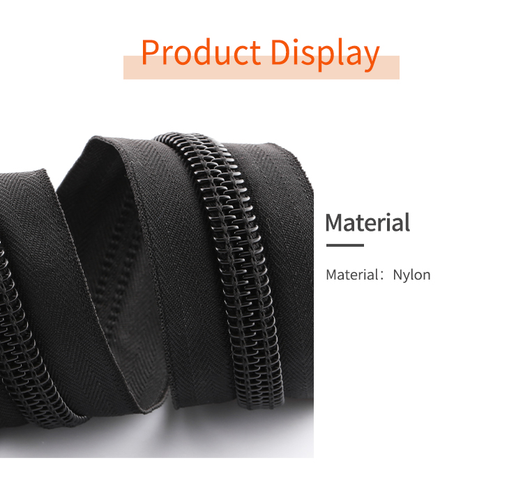 Nylon Zipper Display 2