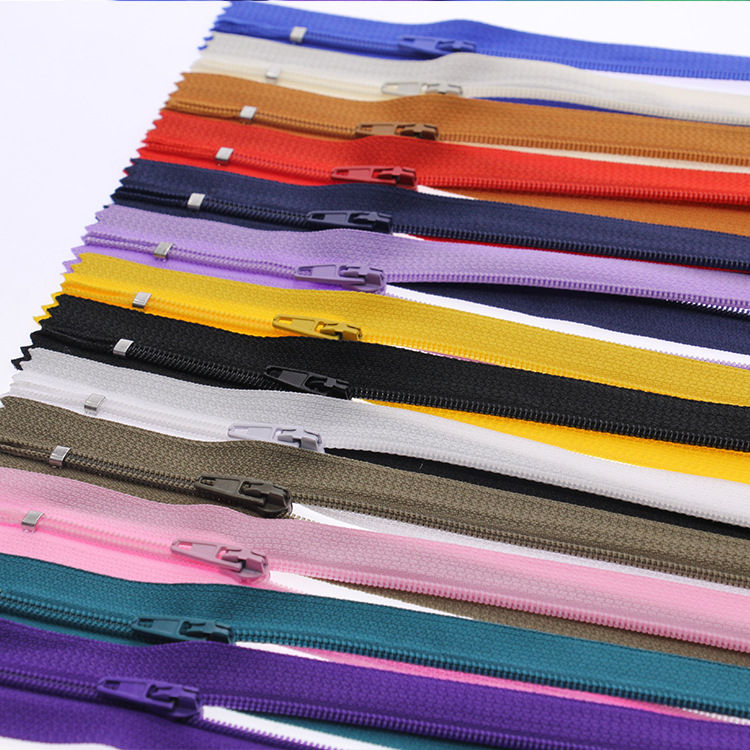 3# Nylon Zipper with High Quality Chain Plastic End Zippers for Bags Garments Shoes Home Textiles