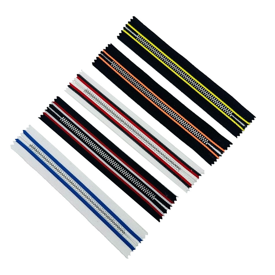 Customization 5# Brass Zipper Teeth Close End Open End Two Way Custom Metal Zippers for Clothing Bags Luggage