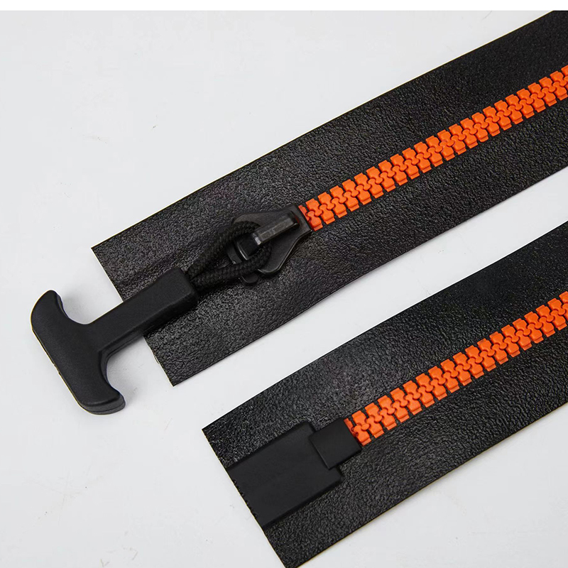 Heavy Duty Airtight Waterproof Zipper Seamless Press Glue Waterproof Zippers Custom Color For Dry Bag Outdoor Waterproof Clothe