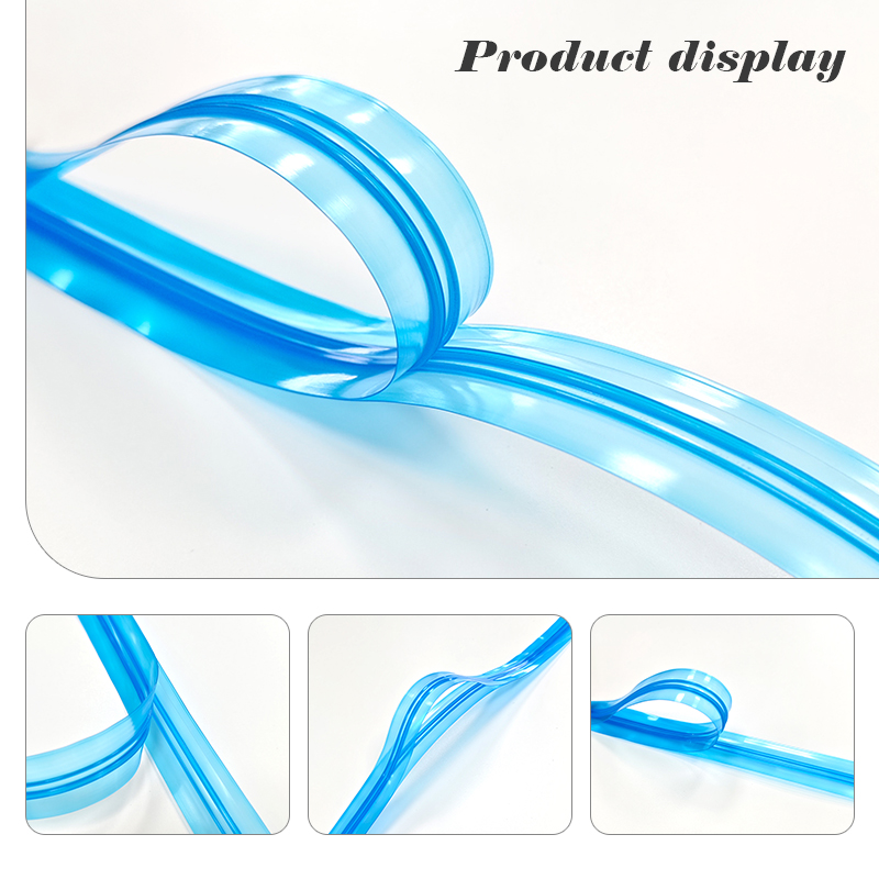 Qihong PE Double-Track Waterproof Zipper (Injection Molded) for Vacuum Handbag Compression Bags