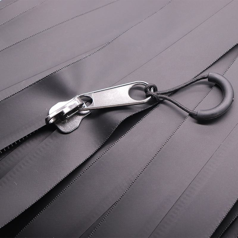 10# TPU Long Chain Waterproof Nylon Zipper Black Water Assistant Zipper for Tent 5# 8# Waterproof Zipper Roll