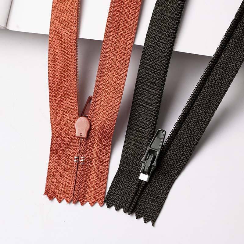 3# Colorful Best Zipper Price Nylon Zipper Closed End Invisible Zipper for Case Bag Pants Chain Jeans Crotch Pocket-DTY Material