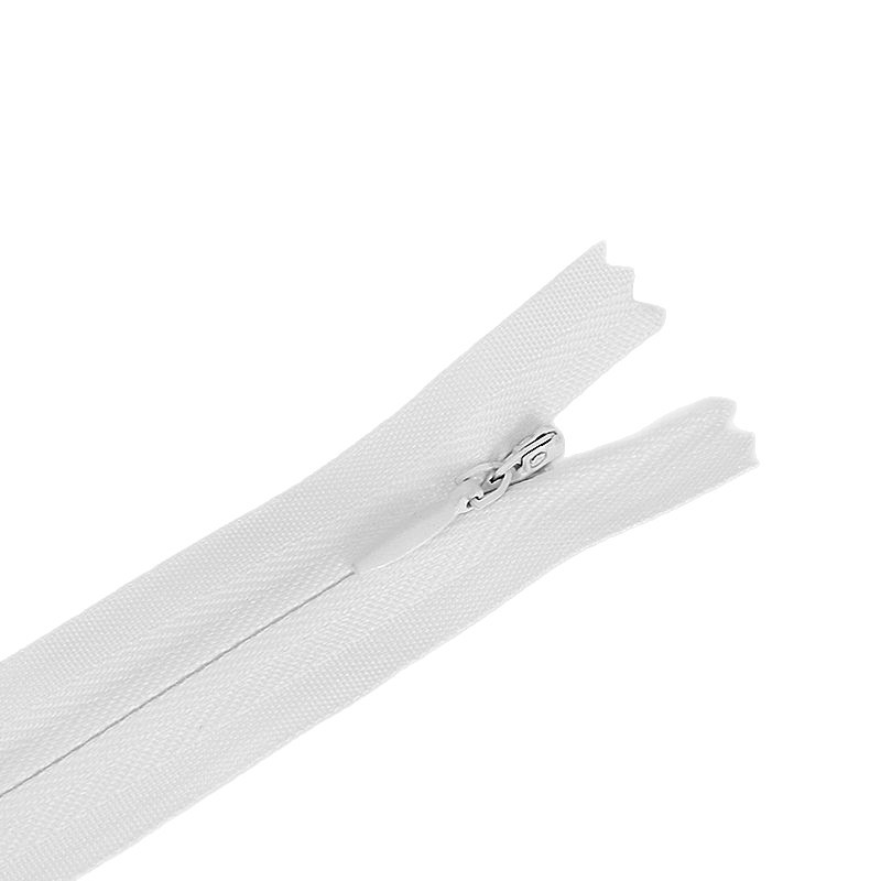3# Close-End Nylon Invisible Zipper with Auto Lock Slider for Bags &amp; Garment &amp; Home Textile