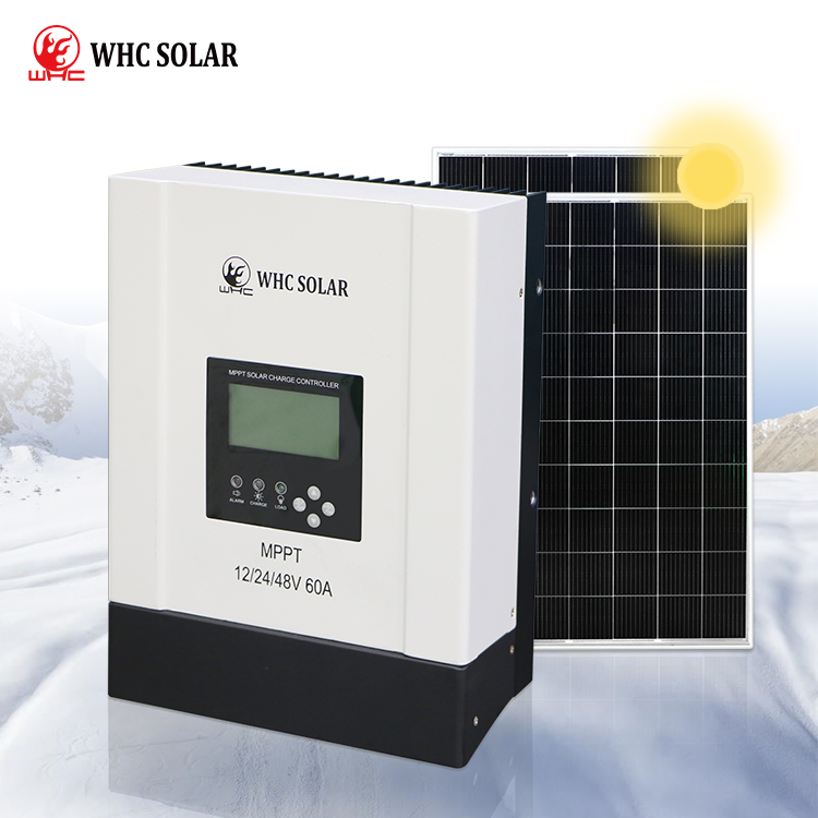 Controlador de Carga Solar MPPT Automático com CE RoHS 60A 12/24/48V