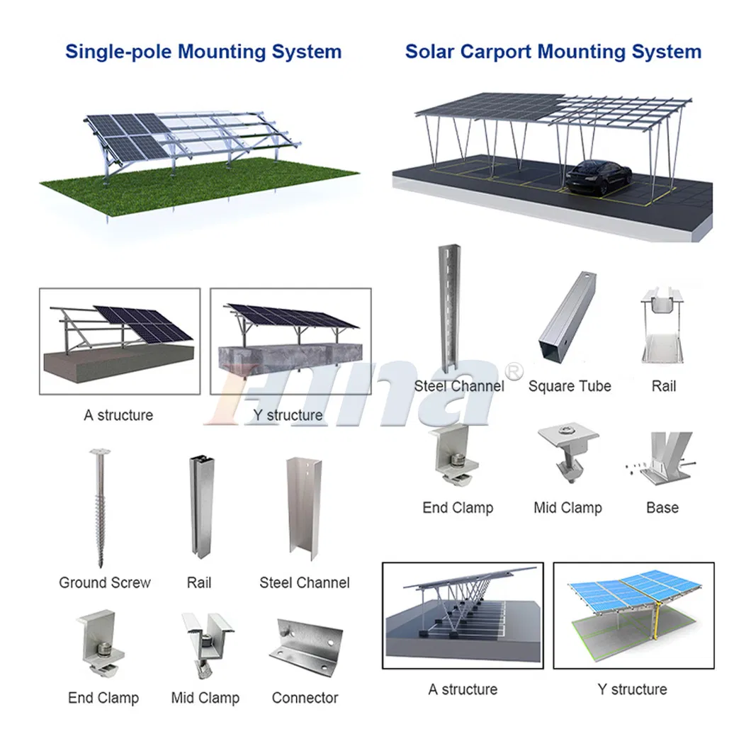 Estrutura Solar Carport 1