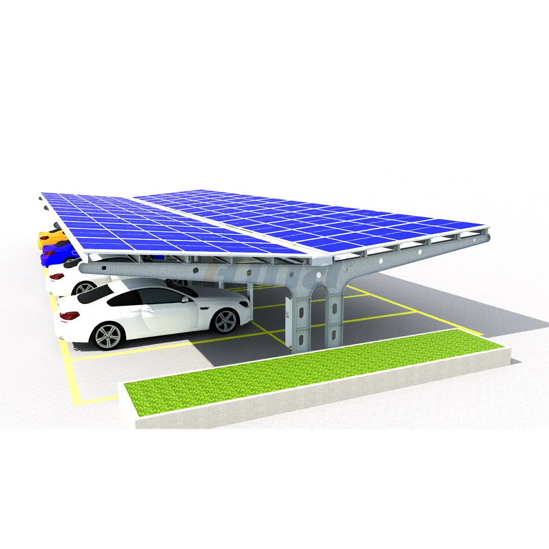 Sistema de Carport Solar Sistema de Energia Solar Estrutura de Montagem de Carport Solar