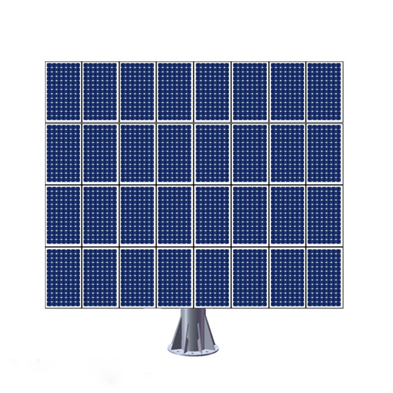 Suporte de Rastreamento Solar Automático 10kw Sistema de Montagem de Rastreador Solar de Duas Eixos