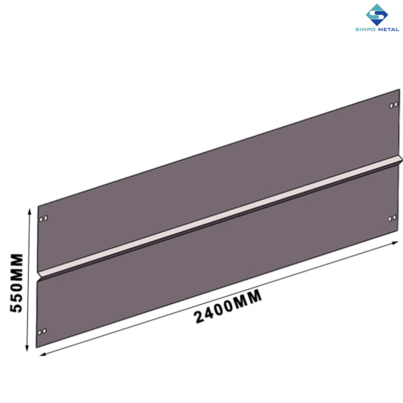 Estrutura de Montagem Solar para Telhado Plano Sinpometal com Suporte Solar, Estrutura para Painel Fotovoltaico e Sistema de Trilho Solar