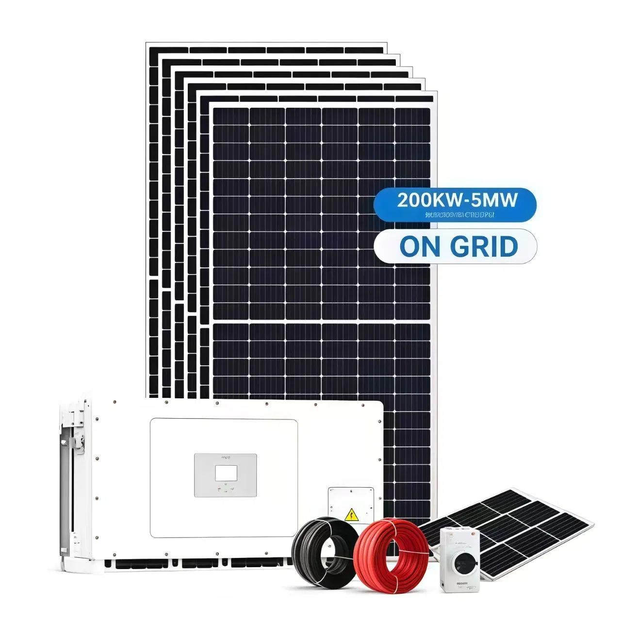 Gerador Solar Portátil Híbrido Completo de Painel Solar para Energia em Casa