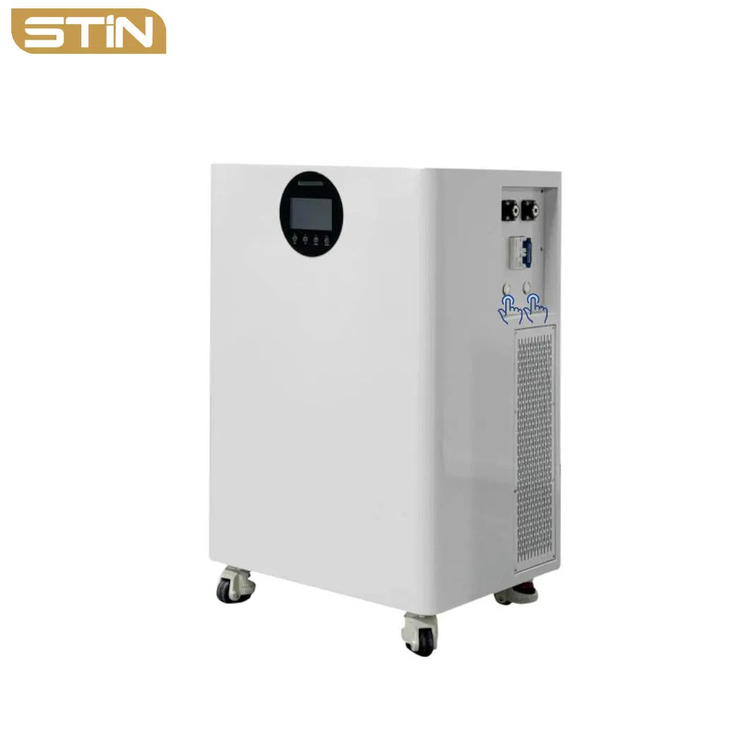 48V 51.2V Montado na Parede 15kwh Residencial LiFePO4 Pacote de Bateria de Armazenamento de Energia em Casa de Íon de Lítio