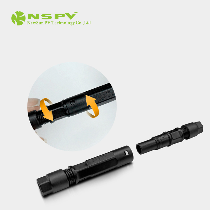 4.0 Conector Mini Solar Tipo L Conector Solar Compatível com Sistema BIPV