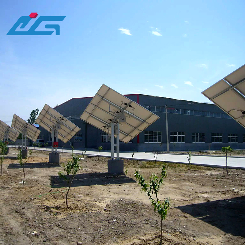 Sistema de Estrutura Solar de Rastreamento Horizontal Adequado para Suporte de Rastreamento em Regiões de Alta Latitude Personalizado e Marcação