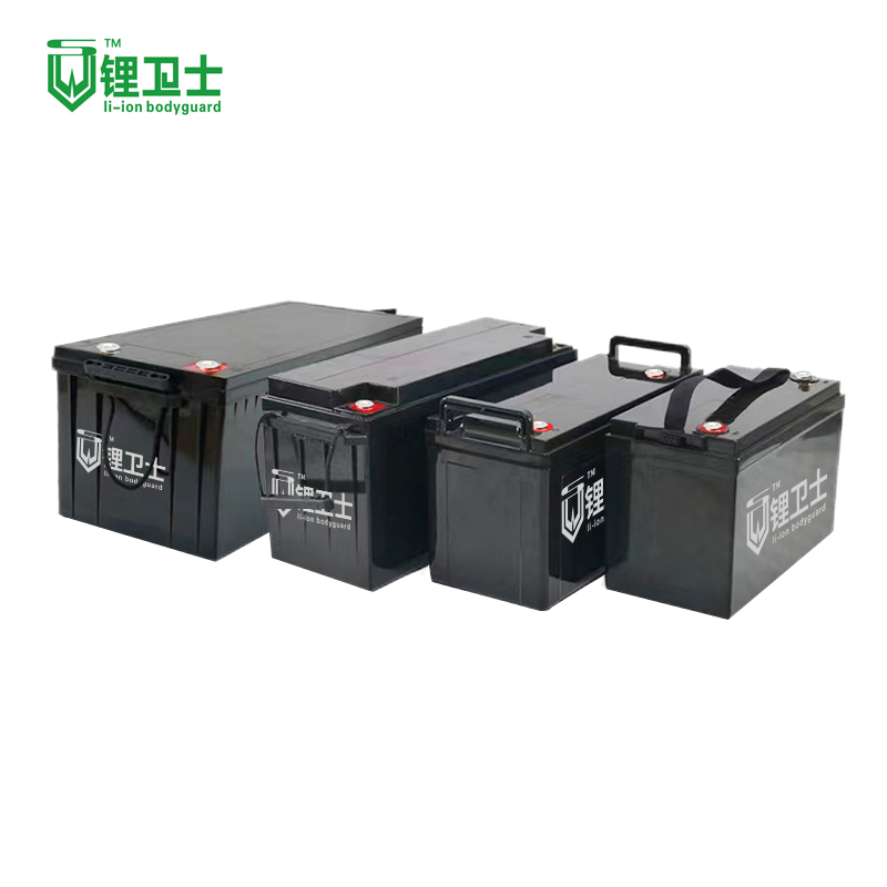Bateria Solar de Íon de Lítio 12V 24V 36V 48V 6ah 72V 100ah LiFePO4