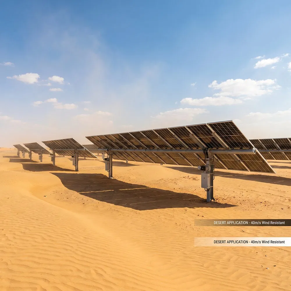 Sistema Fotovoltaico de Montagem com Rastreador Solar Dual de Alta Precisão
