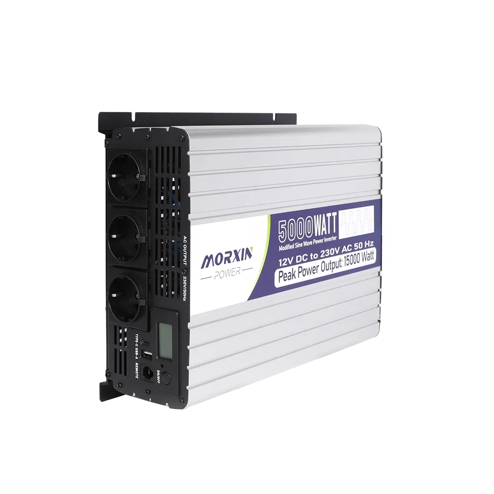300W/500W/1500W/2000W/3000W/5000W/6000W Inversor de Onda Senoidal Modificada Msw MPPT de Energia Solar Off-Grid UPS DC AC Marinho de Frequência