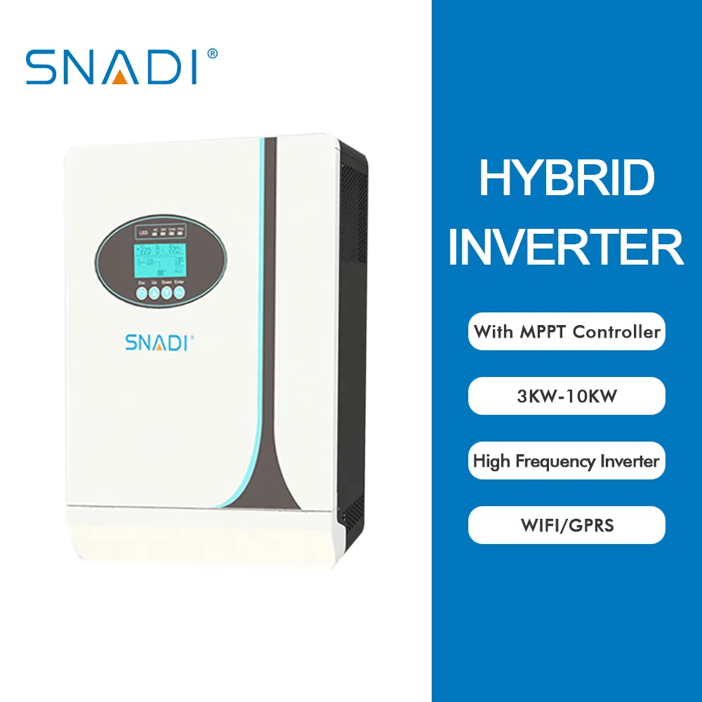 6kw 10kw Inversor 48V Inversor Solar Híbrido com Controlador MPPT
