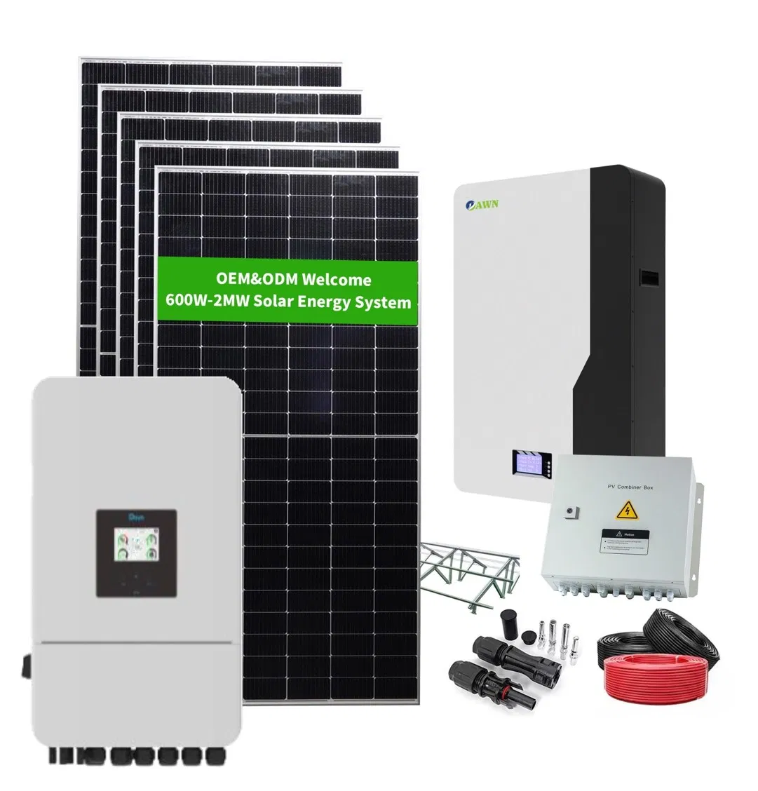 Novo Sistema de Energia 8000W Gerador Portátil de Energia Solar para Uso Doméstico